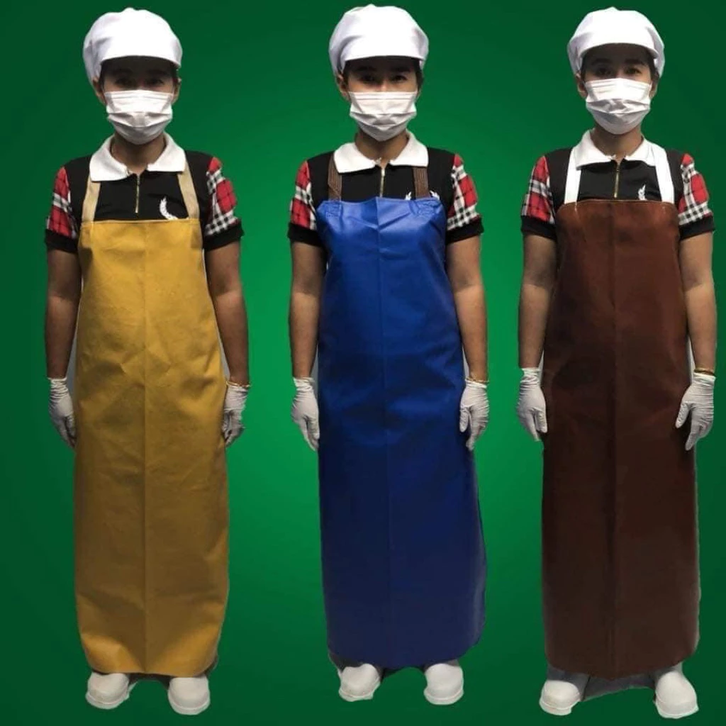 เอี๊ยมหนังPVC กันน้ำ100% แบบสายไคว้หลัง ‼️ถูกและทน‼️(พร้อมส่ง)
