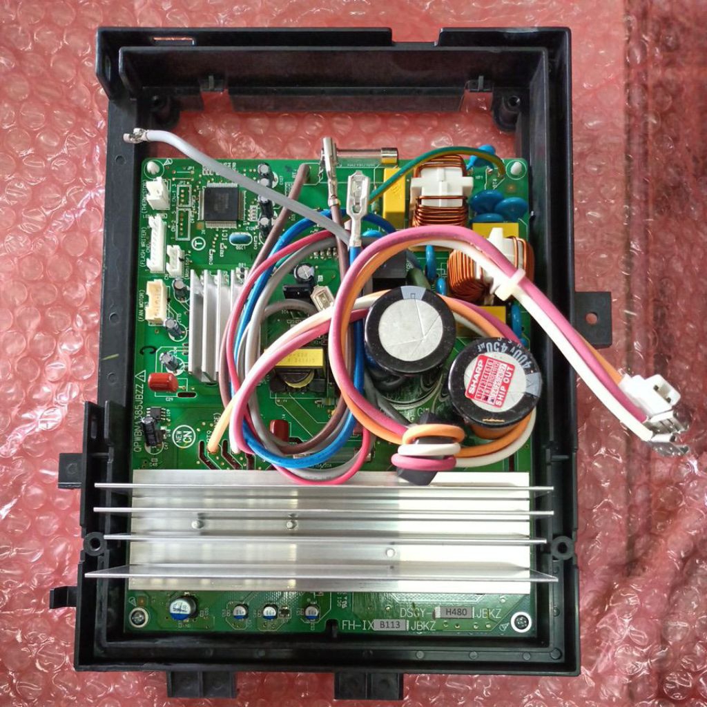 บอร์ดคอยล์ร้อนแอร์ชาร์ปรุ่นAU-X13WMB(ใหม่แท้)พาสDSGY-H480JBKZ