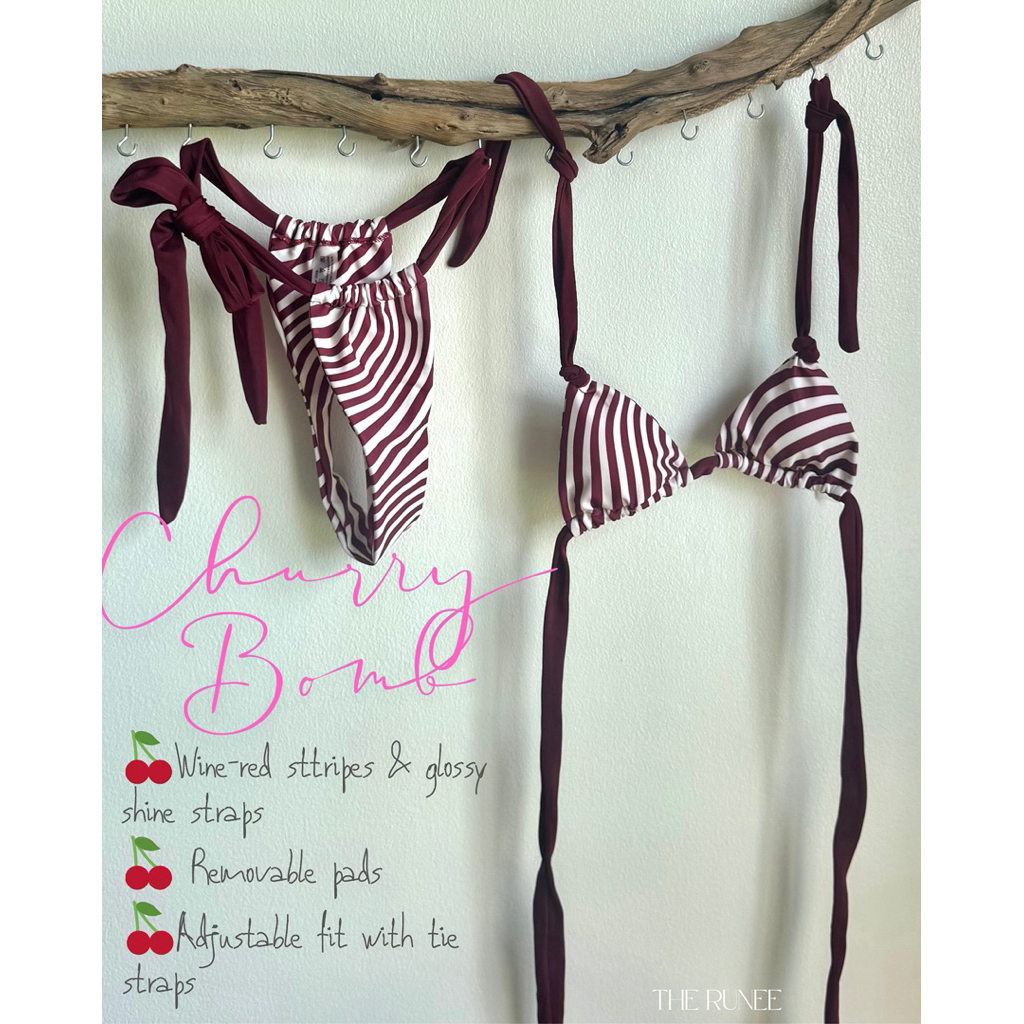 Cherry Bomb bikini set – โปรปัง