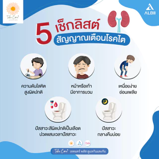 ALBII อัลบี ชุดตรวจคัดกรองการทำงานของไตเบื้องต้น ชุดทดสอบไมโครอัลบูมินในปัสสาวะ จุฬาฯ