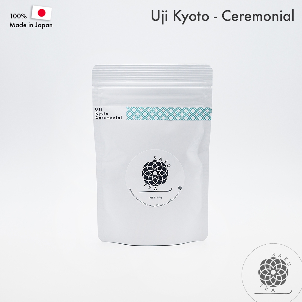 SAKU TEA - UJI Matcha Kyoto มัทฉะเกรดพิธี อูจิมัทฉะ ชาเขียวมัทฉะ ผงมัทฉะ