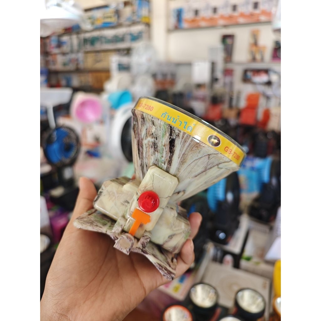🌧️ ไฟคาดหัว GB-7280 ทนฝน ลุยน้ำได้ แสงแรงเต็มหน้า 4 นิ้ว