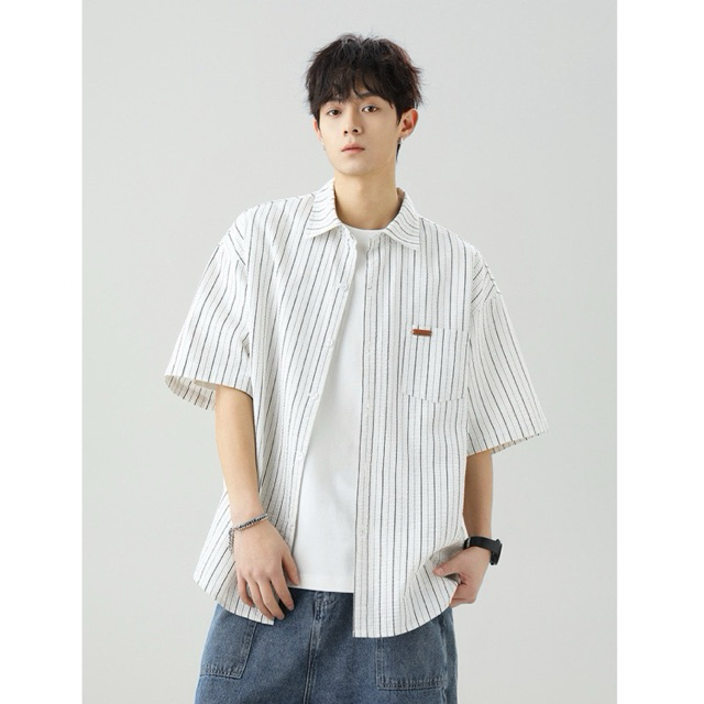 เสื้อเชิ้ตผู้ชาย oppa shirt