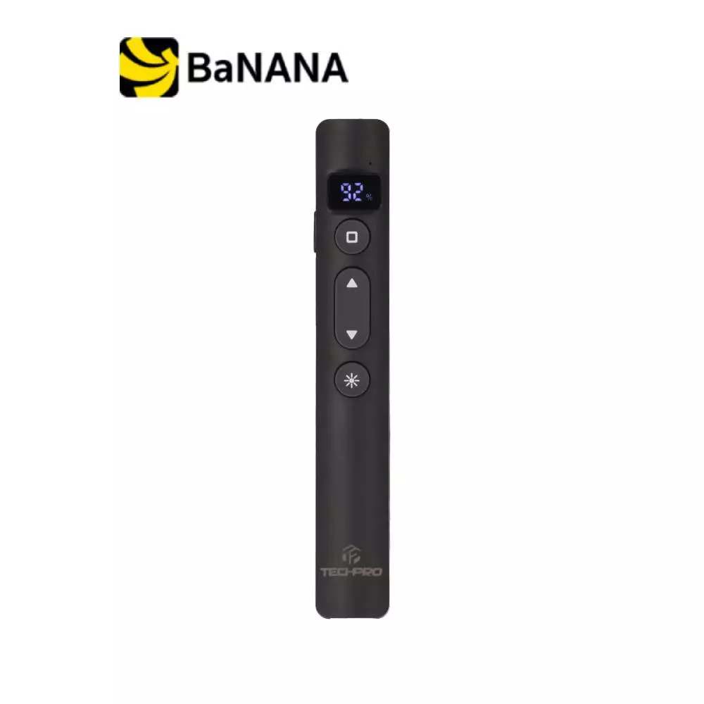 รีโมทคอนโทรล TECHPRO Pointer B1X Black by Banana IT