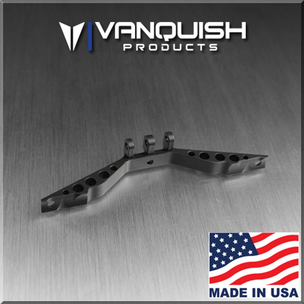 เฟืองคาน/อะไหล่คาน VPS04441 : Vanquishตัวยึดลิงค์บนคานอลูมิเนียม สีดำ สำหรับ Axial AX10 SCX10