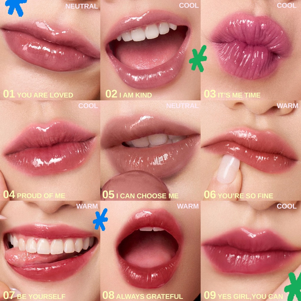 ลิปกลูโคส (แถมสุ่มพวงกุญแจ) 2P ORIGINAL Oh My Tint Gloss 3g. - รูปที่ 2