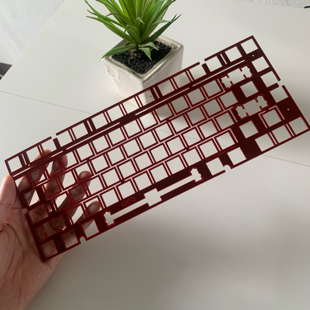 แผ่น FR4 plate WOB Rainy75 คีย์บอร์ด