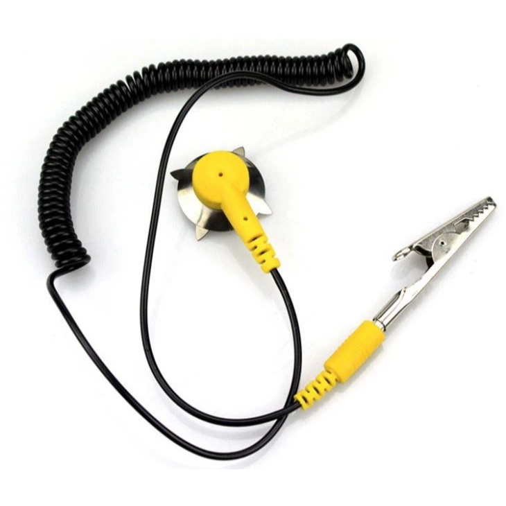 ESD Grounding Cord สายกราวด์ป้องกันไฟฟ้าสถิตย์ สายสปริง