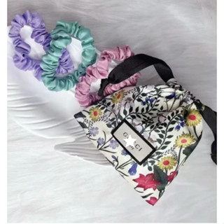 ยางรัดผม Gucci Beauty Trio Of Hair Ties Set of 3 Scrunchies …