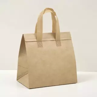แพ็คละ 25 ใบ ถุงเก็บอุณหภูมิ แพ็คเกจเก็บอาหาร ฟอยล์เก็บความเย็น ขยายข้าง Cool Bag
