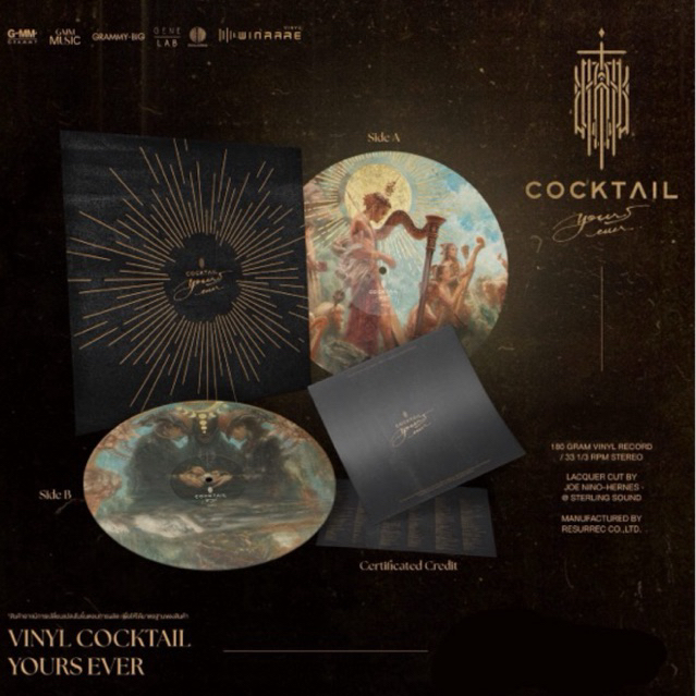 แผ่นเสียง  COCKTAIL - Yours Ever (Limited Edition / ซีลครบ / Running Number