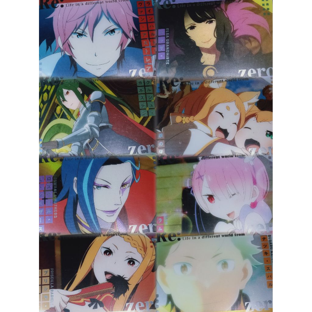 Re Zero wafer Card (⁠｡⁠♡⁠‿⁠♡⁠｡⁠)