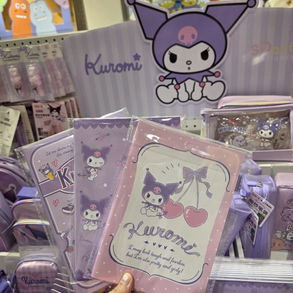 สมุดคุโรมิ Kuromi ลิขสิทธิ์แท้ Sanrio