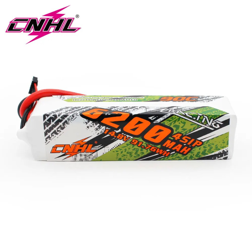 ⭐️CNHL แบต Lipo 4S 6200mAh 90C (EC5 plug) แบตคุณภาพสูง แรงสุดๆ!!