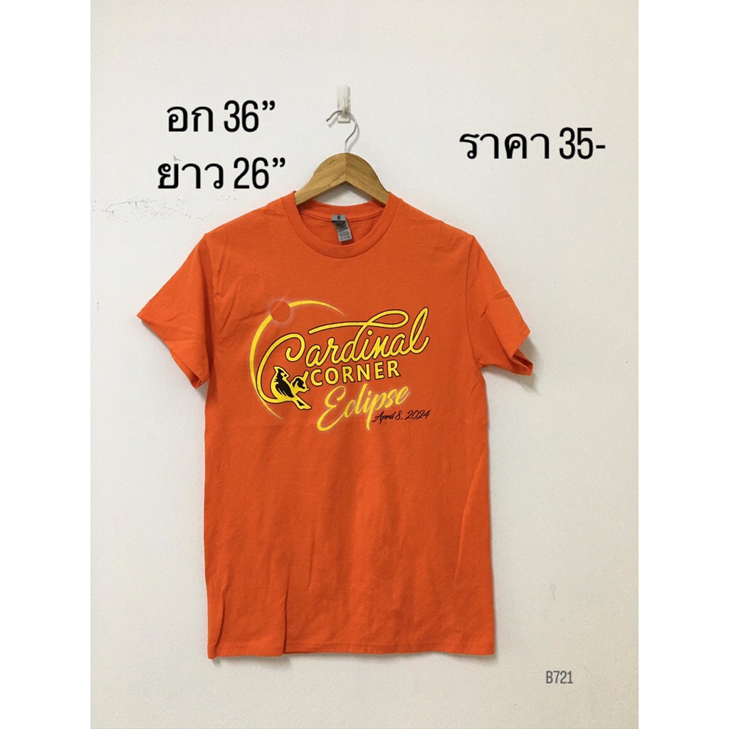 เสื้อยืดมือสองไซส์ S (B721)