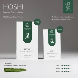 MATCHALABO ผงมัทฉะ เกรดพรีเมี่ยม I HOSHI Superior Culinary Grade Matcha 40g