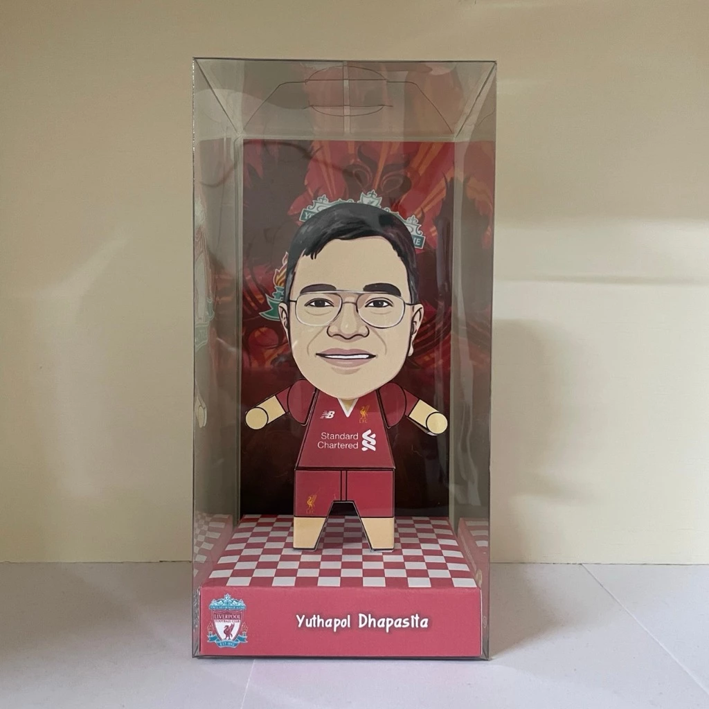โมเดลลิเวอร์พูล Liverpool โมเดลกระดาษสามมิติหน้าการ์ตูน thumbnail 4