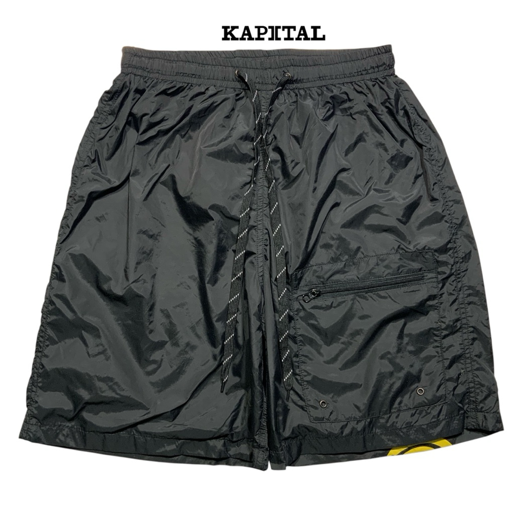 กางเกงขาสั้น KAPITAL JAPAN สีดำสนิท มือ2 สภาพดี