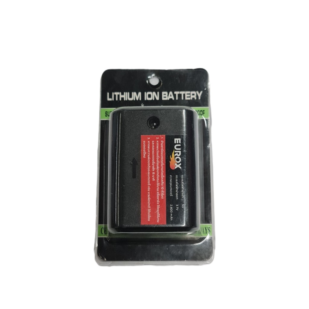 แบตเตอรี่ลิเธียมเลเซอร์วัดระดับ 3.7 V EUROX