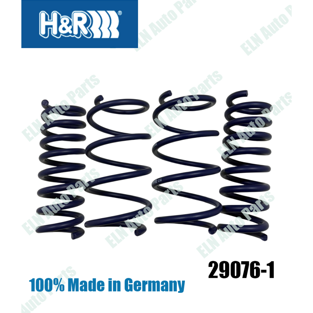 H&R สปริงโหลด BENZ C-class C IV C/W204 C200K/220CDi/280/350 ปี 2007 =normal version เตี้ยลง 30 mm.