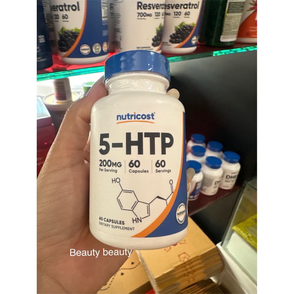 Nutricost 5-HTP 200mg, 60 Vegetarian Capsules