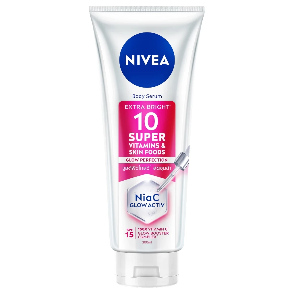 NIVEA - NIVEA SERUM 10SUPER VITAMIN (300ml) นีเวีย โลชั่น thumbnail 3