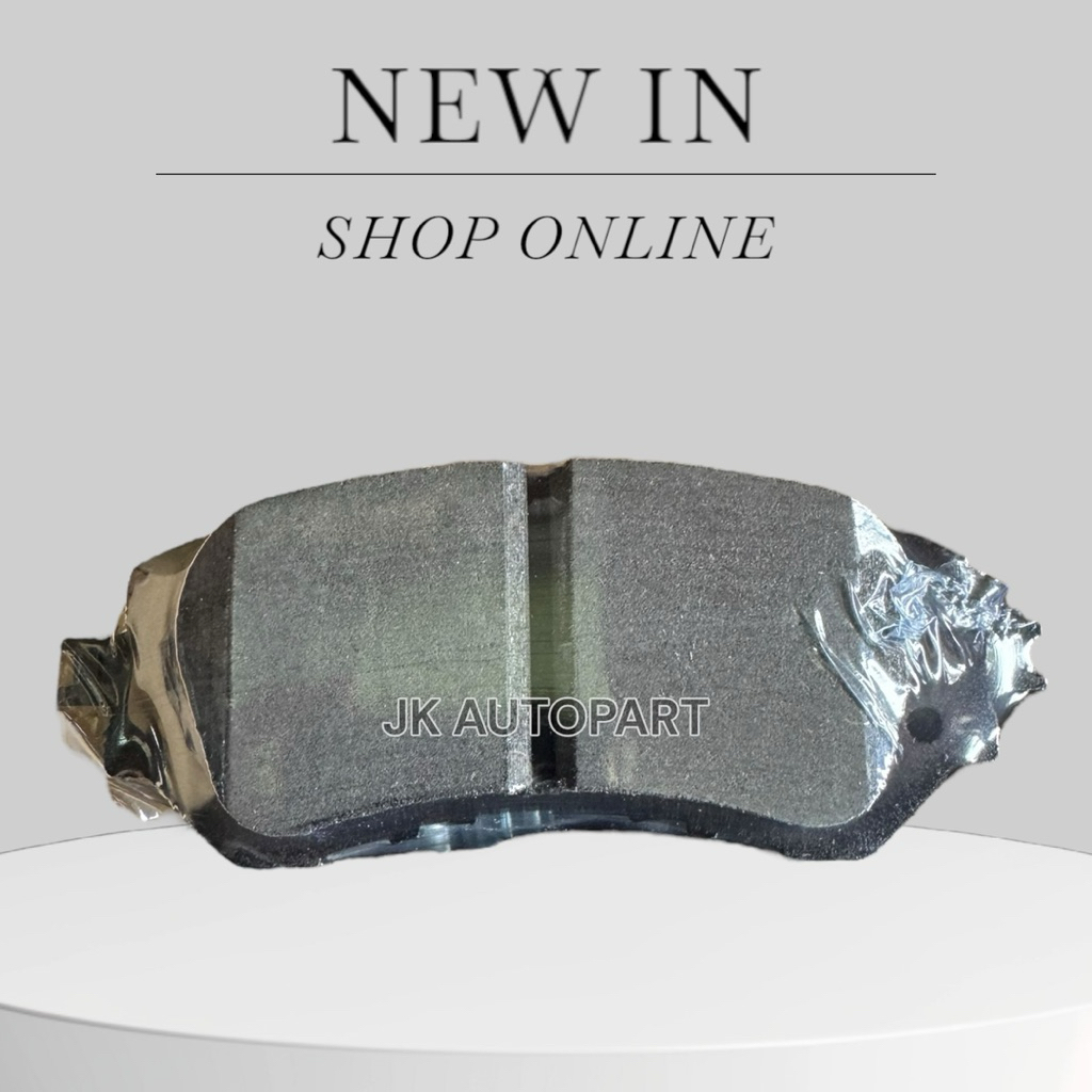 ผ้าดิสเบรคหน้า MUSASHI WDD636 TOYOTA VIOS 1.5 S,G, E J TOYOTA YARIS 1.2 E,J TOYOTA VIOS 1.5 E,J (1ชุ