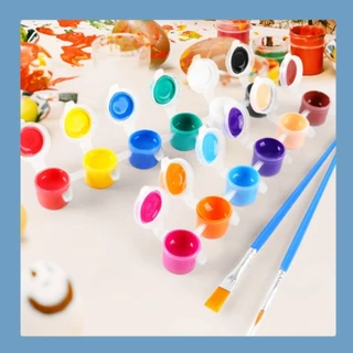 ++พร้อมส่งในไทย ถูกสุด++ตลับสีเปล่า พลาสติกใส ขนาด 3มล. สำหรับใส่สี 100 ชิ้น