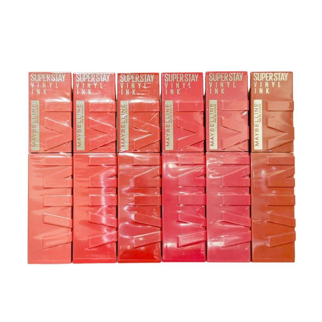 MAYBELLINE SUPERSTAY VINYL INK LIPSTICK 4.2 ml เมย์เบลลีน ซุปเปอร์สเตย์ ไวนิล อิงค์ ลิปสติก 4.2 มล.
