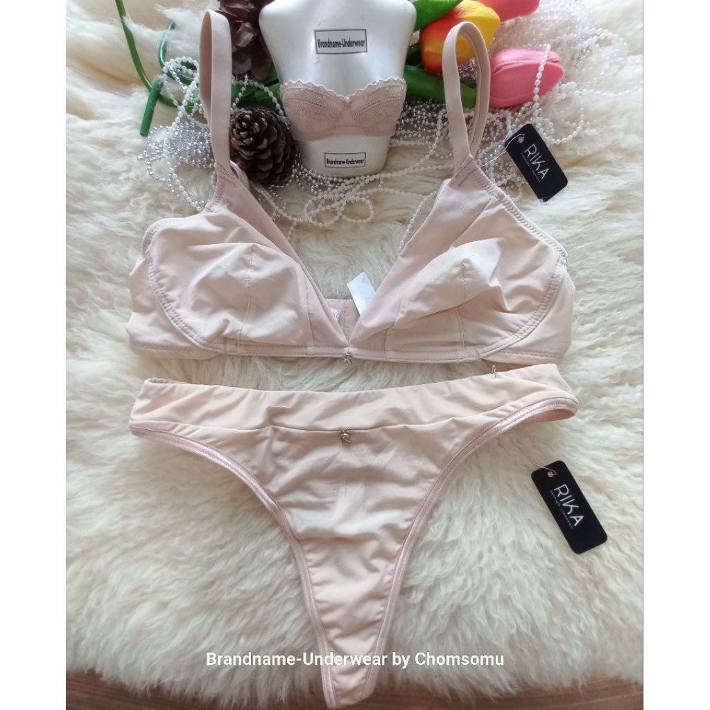 Rika แยกชิ้น Size B34(75),C32(70),XS-M ชุดชั้นในแบรนด์เนม/เสื้อชั้นใน RZ0000253