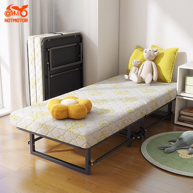 เตียงเสริม เตียงนอนพับได้ เตียงเสริมโรงแรมอเนกประสงค์ เตียงโรงแรม 200KG folding bed เปิดและใช้งา เตียงนอน 3.5 เตียงพับ