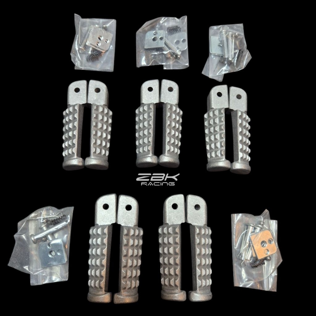 พักเท้าหัวฆ้อน งาน 1:1 ZBK เป็นงานตัวราคาย่อมเยาว์ ใส่ wave125 110 led