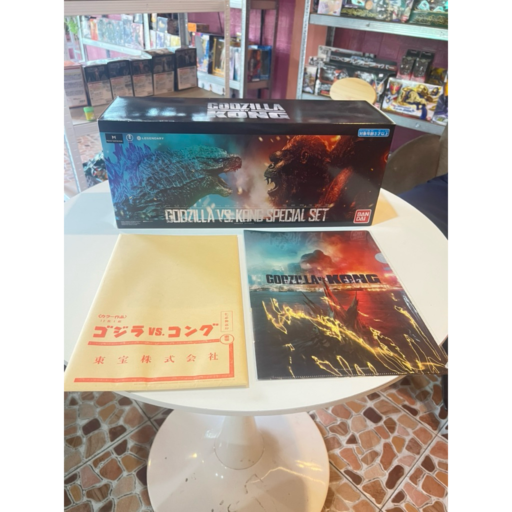 [RARE Items] แท้สภาพมือ1 ก็อตซิล่า Vs คอง 2021 BANDAI GODZILLA vs KONG SOFT VINYL MOVIE MONSTER SERI
