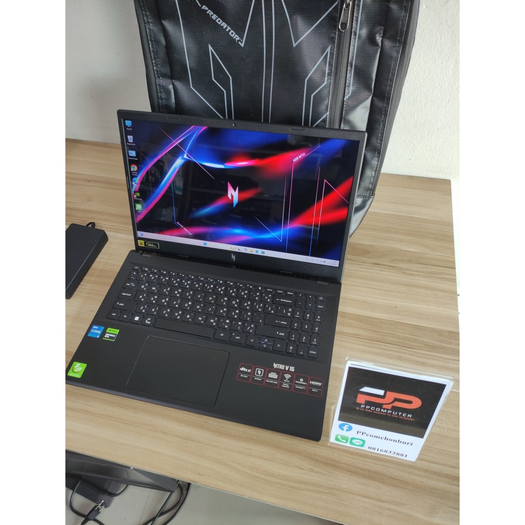 💻 โน๊ตบุ๊ค Acer nitro V15 RTX4050  เล่นเกมส์แรงๆ