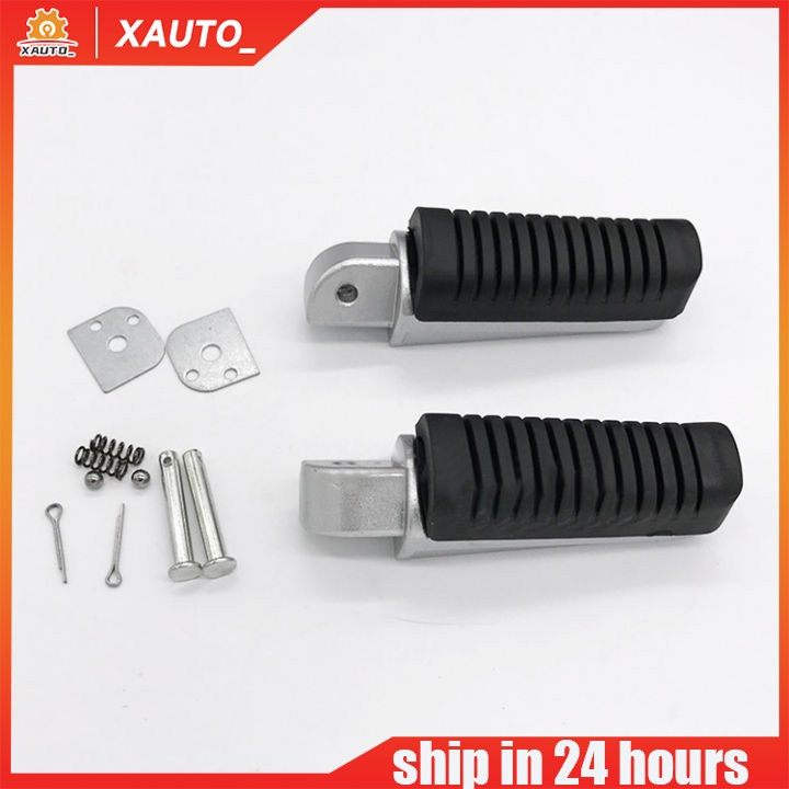 พักเท้าฮายาเต้แท้ ใส่เวฟ125R/S/i บังลมปลาวาฬ LED 110i ดรีม สับดังลั่นๆ ของแท้100% (พับไม่ได้)