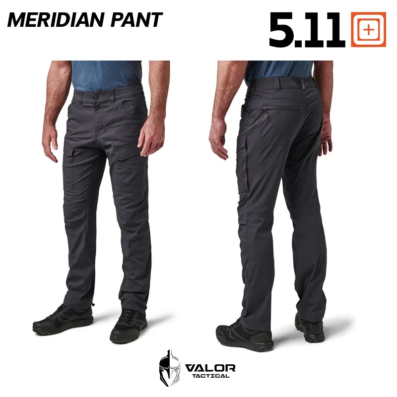5.11 Tactical - Meridian Pant กางเกงขายาว ผู้ชาย เดินป่า ทรง Straight Fit ใส่สบาย มี 6 กระเป๋า