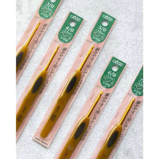 🇯🇵 Clover เข็มโครเชต์ soft touch ขนาด 0.5-6mm Made in JAPAN 🇯🇵