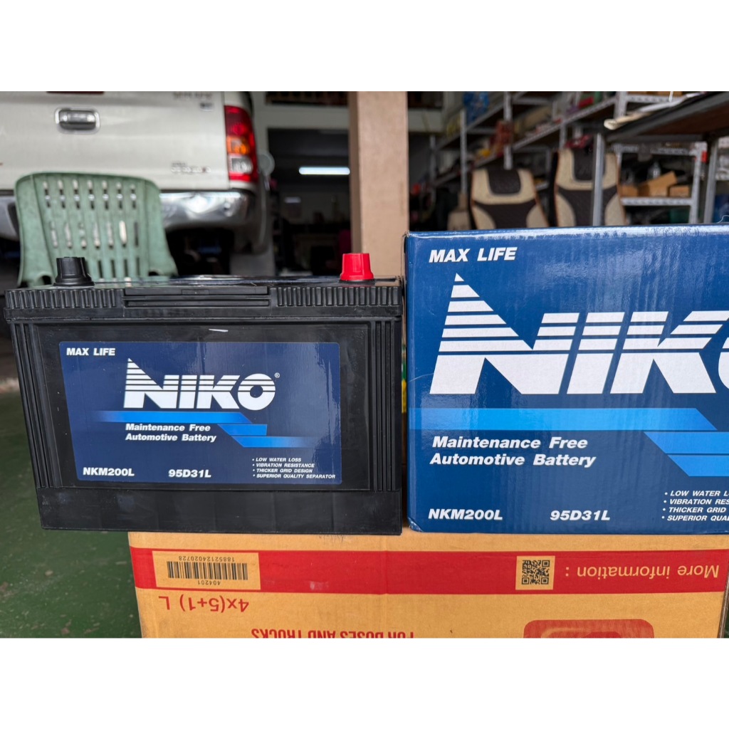 เเบตเตอรี่รถยนต์ นิโก้niko95D31L/R