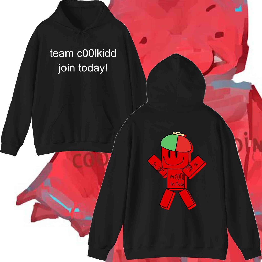 ทีม c00lkidd เข้าร่วมวันนี้ Roblox HoodieM-3XL\#06