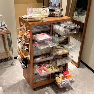 พร้อมส่งไ 🚘ตู้เก็บเอกสาร ลิ้นชักเรียบ ตู้เก็บของร้านทำเล็บ อุปกรณ์สปา เก็บของในร้านสวยงาม