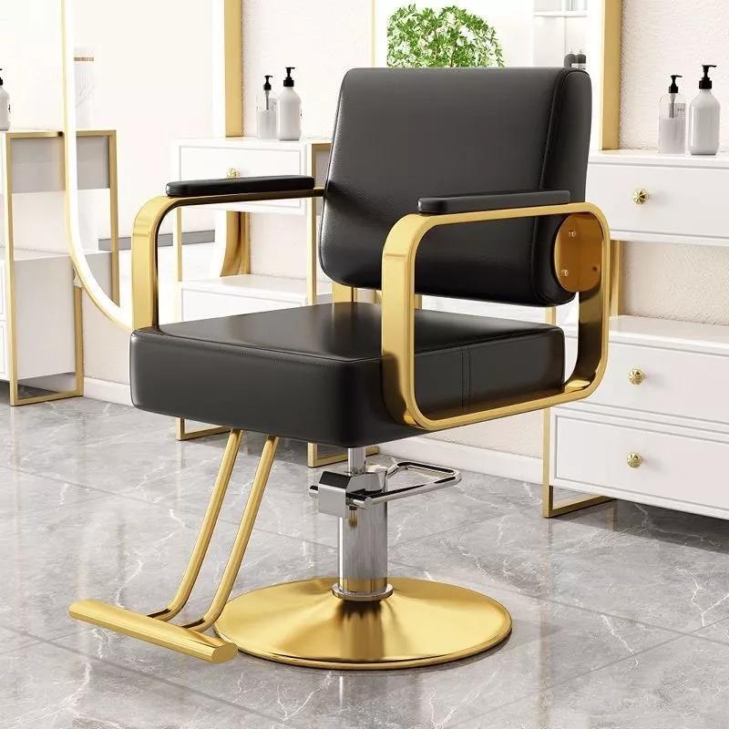 พร้อมส่งทันที เก้าอี้ร้านทำผม หมุนได้ 360องศา hair salon chair เก้าอี้เสริมสวย สไตล์เรียบง่าย