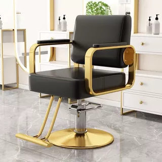 พร้อมส่งทันที เก้าอี้ร้านทำผม หมุนได้ 360องศา hair salon chair เก้าอี้เสริมสวย สไตล์เรียบง่าย