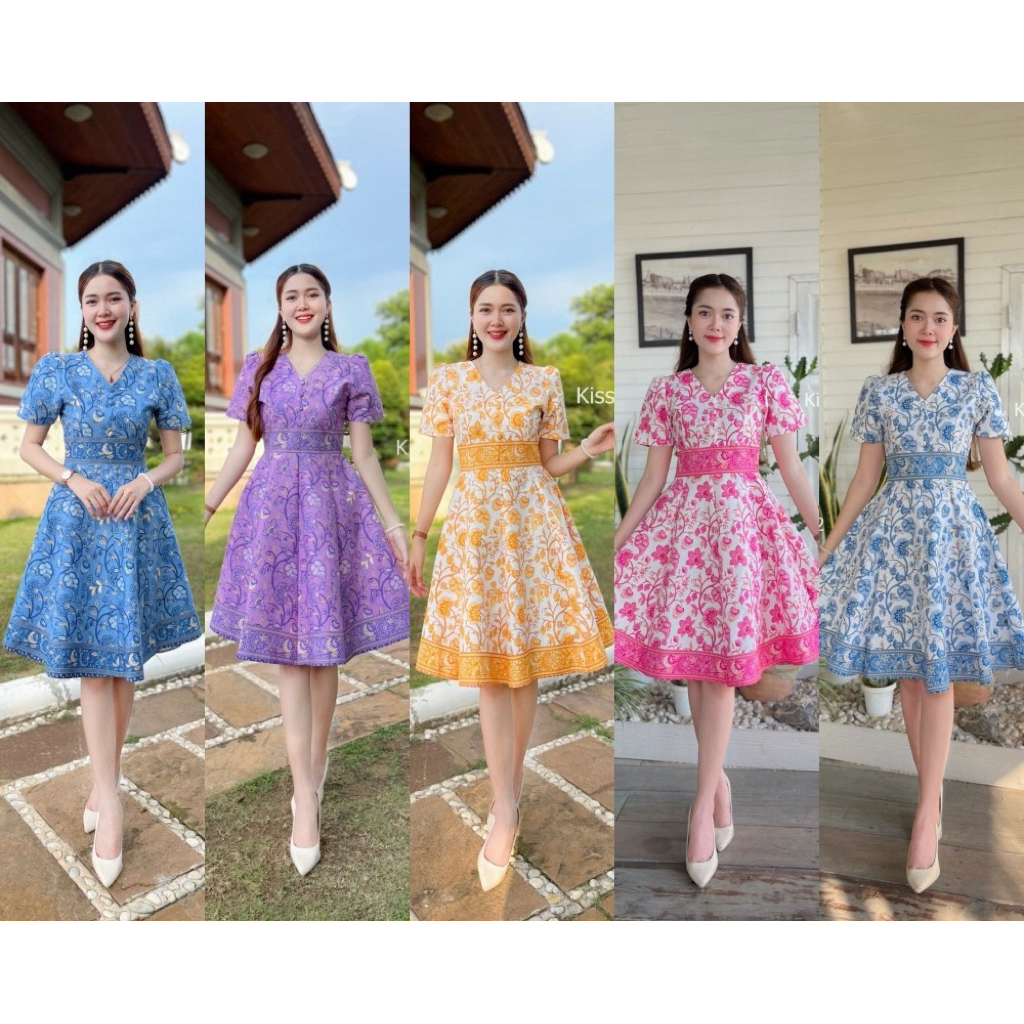 NEW ITEM สีฟ้าขาว พร้อมส่ง S-M-L-XL-2Xl N552