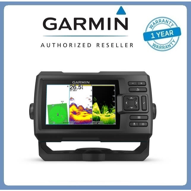 เครื่องโซนาร์หาปลา+GPS รุ่น Garmin Striker Vivid 5cv เมนูไทย **ไม่มีหัวซาวเดอร์**