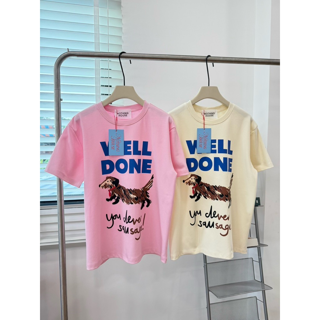 Nothing house เสื้อยืดโอเวอร์ไซส์ สกรีนลาย - รูปที่ 6