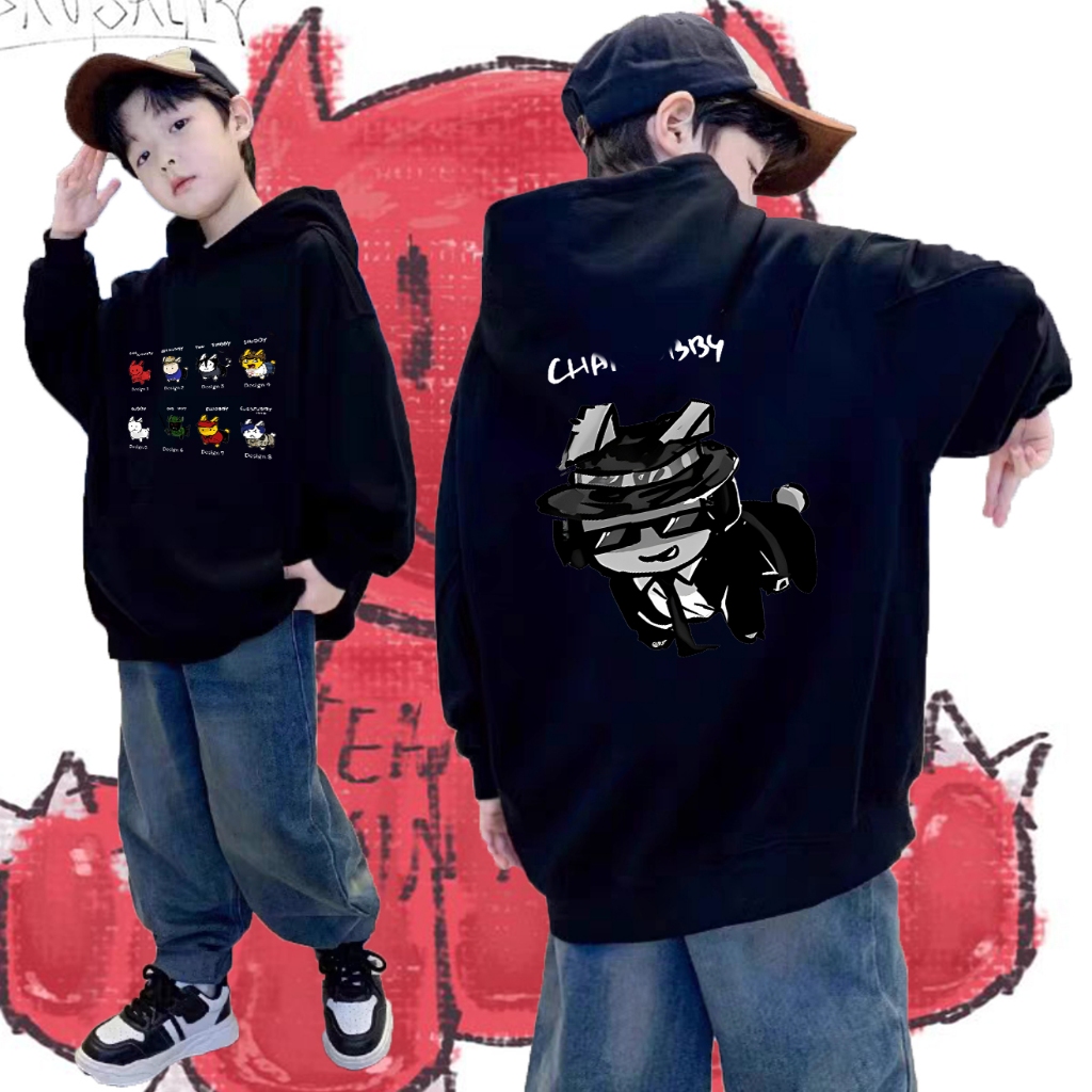 Roblox Hoodie c00lkid-Shedletsky Blame John-Gubby-Forsaken สองครั้ง - 1x1x1-007n7 Roblox Kids Hoodie, ความสะดวกสบายในการ