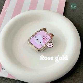 เคส watch เคสเพชรไม่มีจอ KT case สําหรับ watch11 10 9 8 Se 7 6 5 4 Se เคส ขนาด41/42/s10mm 45/46มมเคสสําหรับแอปเปิ้ลวอช