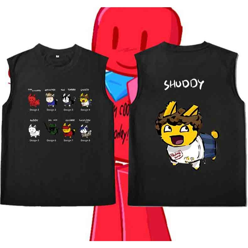 เสื้อกั๊ก Roblox c00lkid-Shedletsky Blame John-Gubby-Forsaken สองครั้ง - 1x1x1-01-007n7 เสื้อกั๊ก Ro