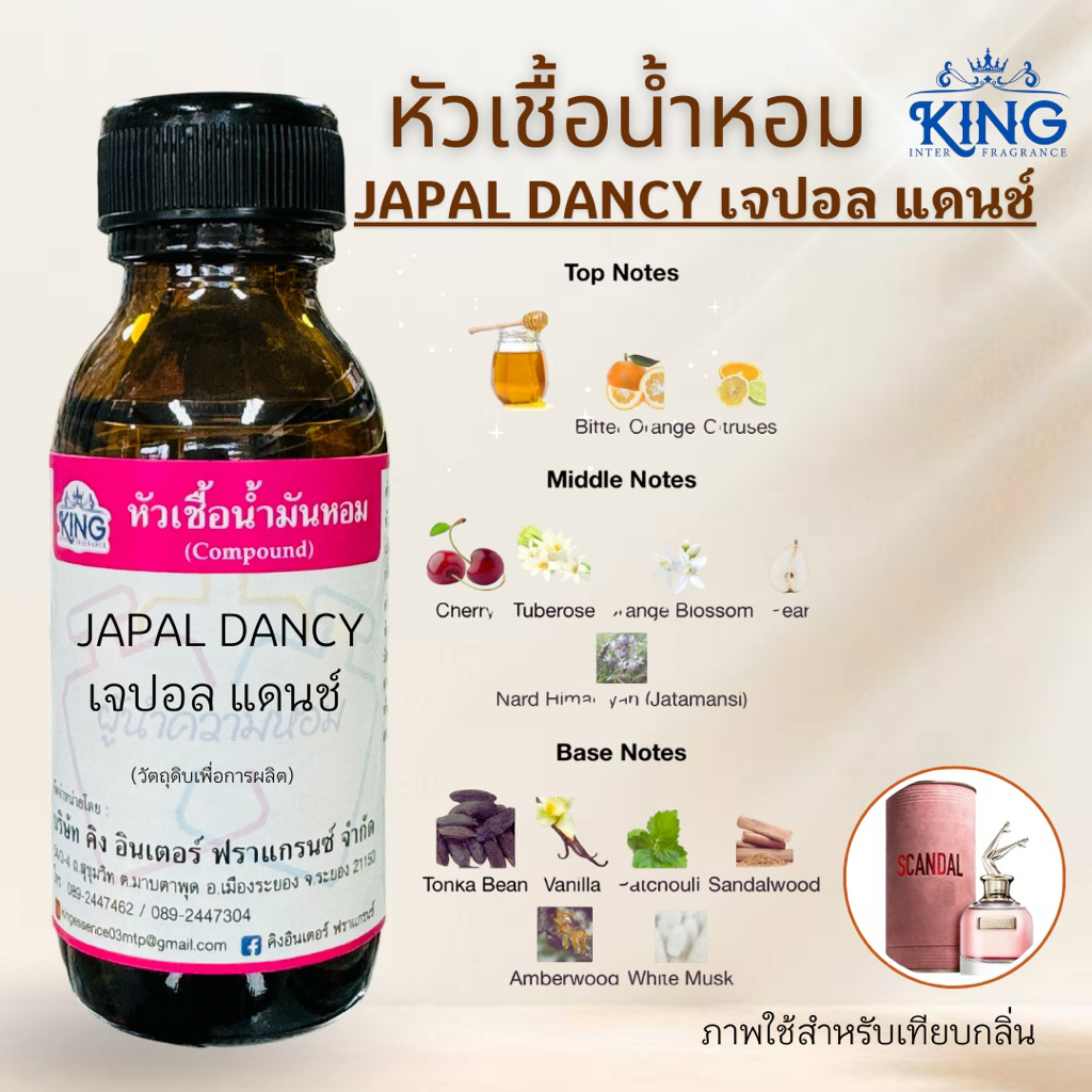 หัวเชื้อน้ำหอม 100% กลิ่นชองปองยกขา30มล. #ชองปองยกขาชมพู #หัวเชื้อน้ำหอม #น้ำหอม