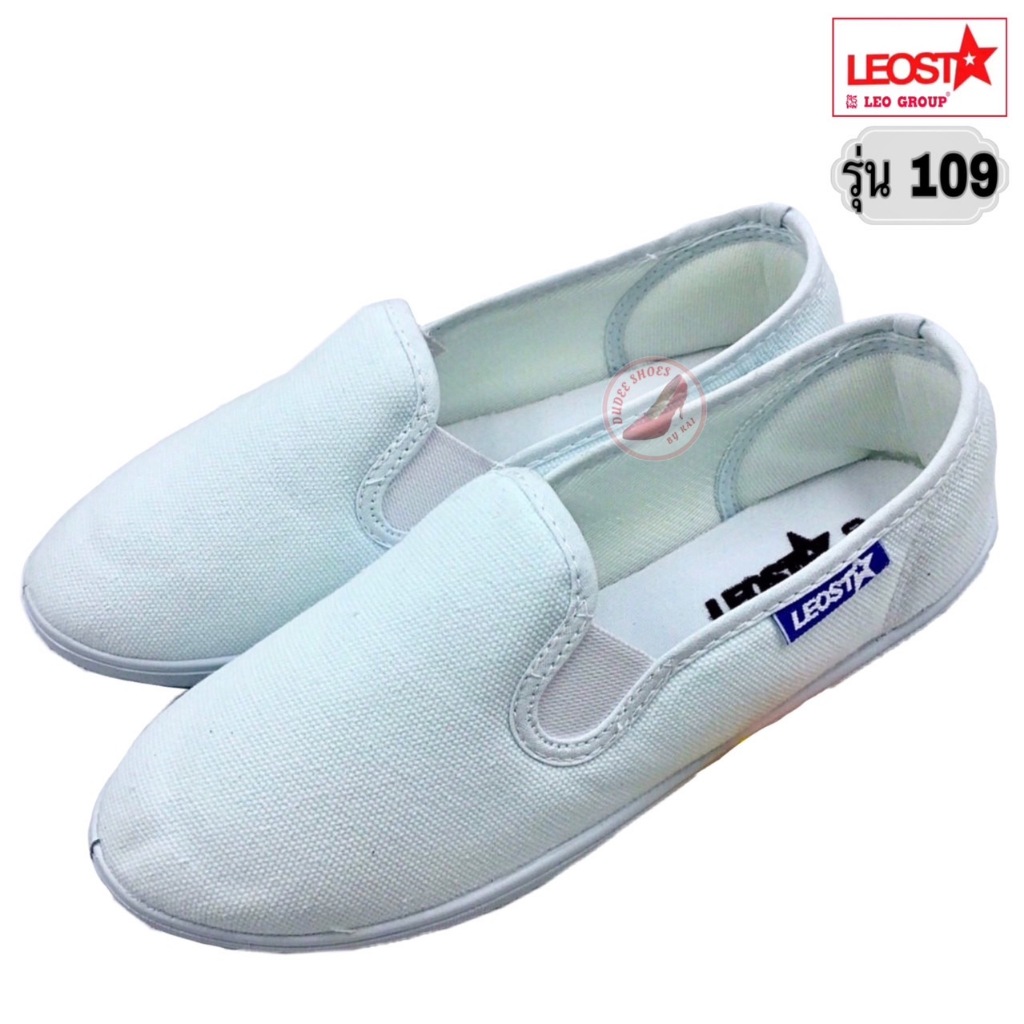 รองเท้าผ้าใบสลิปออน (SIZE 35-43) LEO GROUP (รุ่น 109) - รูปที่ 5